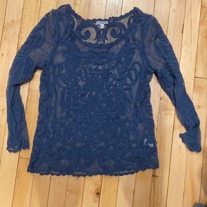 Sheer blouse from Express
